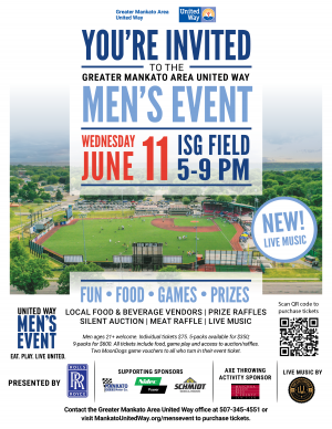 Men's Event Flyer