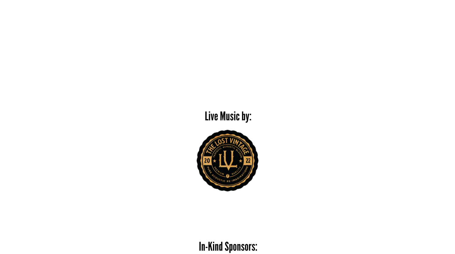List of Sponsors for the Men's Event