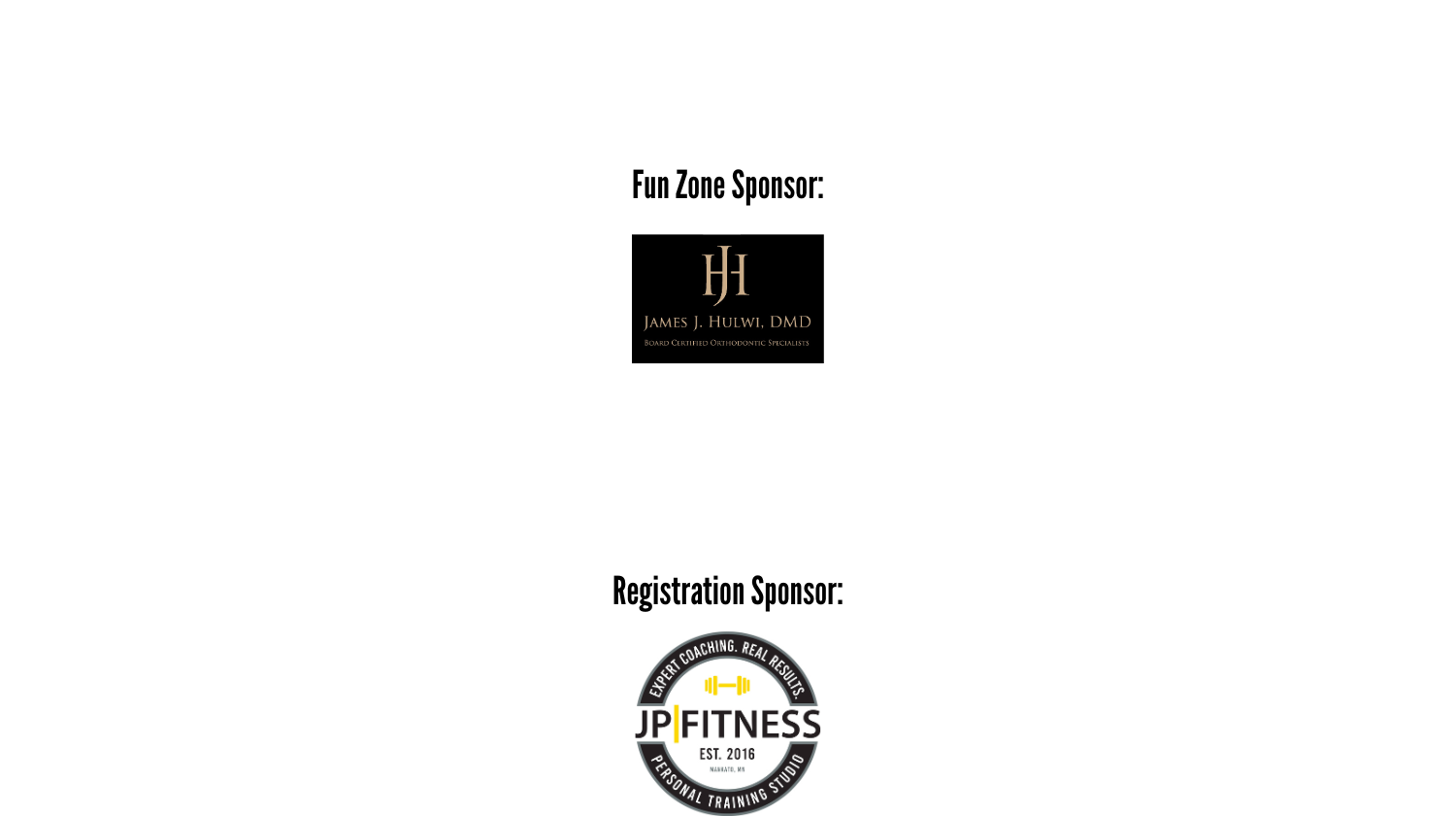 List of Sponsors for the Men's Event