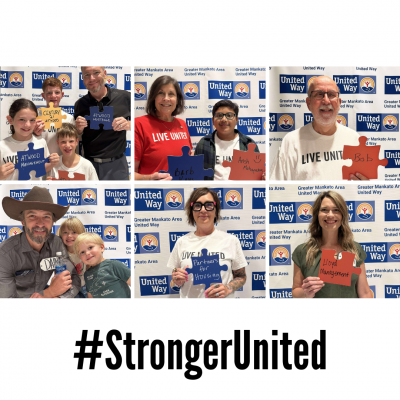 Photo of Donors with Puzzle Pieces