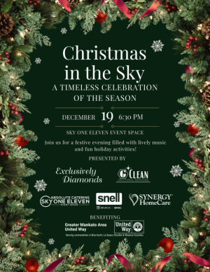 Flyer for Christmas in the Sky