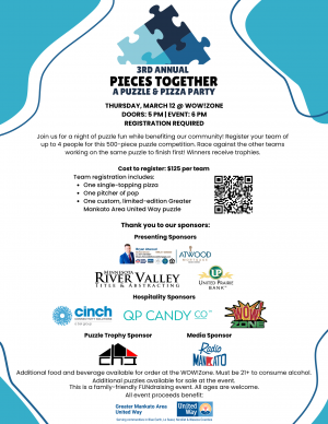 Flyer for Puzzle Event