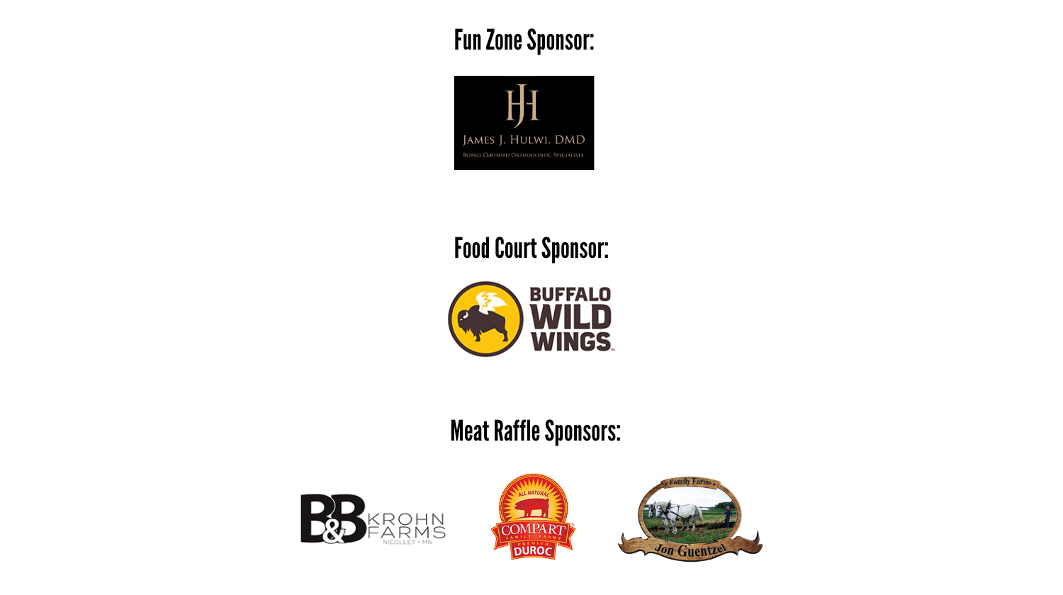 List of sponsors4
